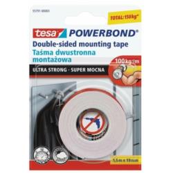 Taśma Montażowa Power Bond Ultra 19mm/1,5m Tesa