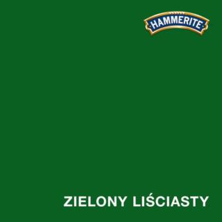 Farba Hammerite Prosto Na Rdzę Połysk Zielony Liściasty 0,7L do Metalu