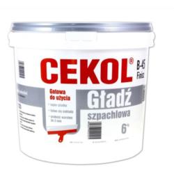 Gładź szpachlowa Cekol B-45 Finisz 6kg