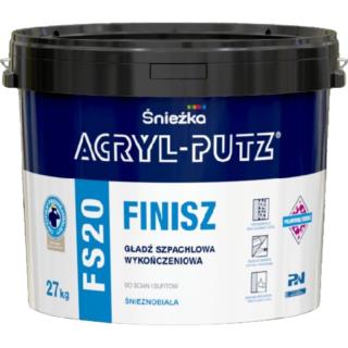 Gładź szpachlowa Acryl-Putz FS20 27kg Śnieżka