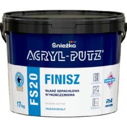 Gładź szpachlowa Acryl-Putz FS20 17kg Śnieżka