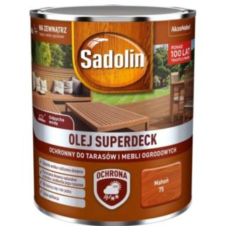 Olej do Tarasów Superdeck Mahoń 0,75L Sadolin