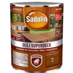 Olej do Tarasów Superdeck Tek 0,75L Sadolin