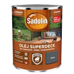 Olej do Tarasów Superdeck Szary 0,75L Sadolin