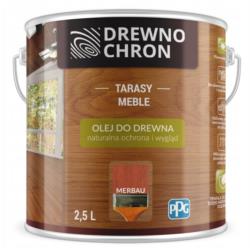 Olej do Drewna Merbau 2,5L Drewnochron