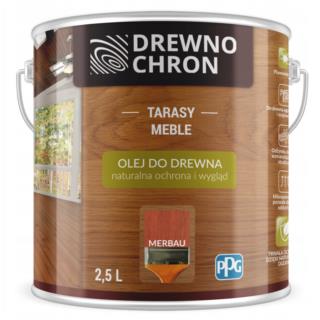 Olej do Drewna Merbau 2,5L Drewnochron