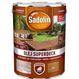 Olej do Tarasów Superdeck Dąb 5L Sadolin