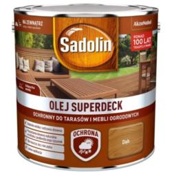 Olej do Tarasów Superdeck Dąb 2,5L Sadolin