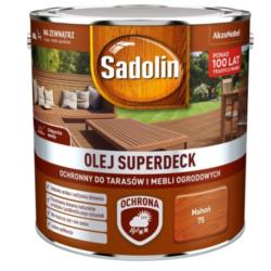 Olej do Tarasów Superdeck Mahoń 2,5L Sadolin