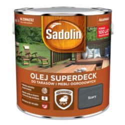 Olej do Tarasów Superdeck Szary 2,5L Sadolin