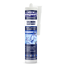 Silikon sanitarny bezbarwny 280ml Expert Line