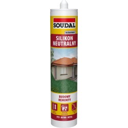 Silikon neutralny bezbarwny 280ml Soudal