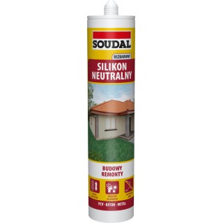 SILIKON NEUTRALNY B/B 280ml 137662 SOUDAL