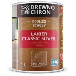 Lakier Do Drewna Classic Silver Połysk 1L Drewnochron