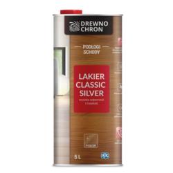 Lakier Do Drewna Classic Silver Połysk 5L Drewnochron