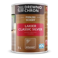 Lakier Do Drewna Classic Silver Półmat 1L Drewnochron