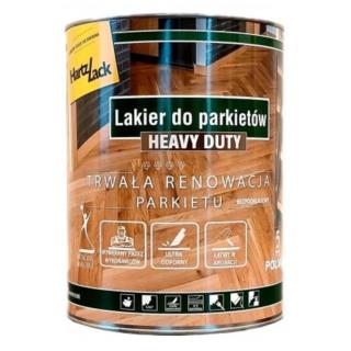 Lakier Do Parkietów Heavy Duty Bezbarwny Połysk 5L Hartzlack