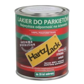 Lakier Do Parkietów Super Strong Bezbarwny Połysk 0,75L Hartzlack