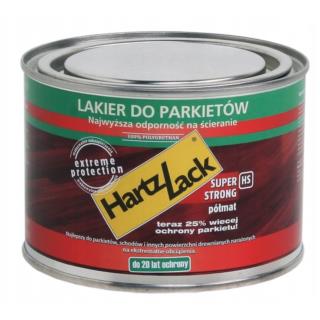 Lakier Do Parkietów Super Strong Bezbarwny Półmat 0,35L Hartzlack