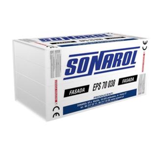 Styropian Fasada EPS 70 038 12cm Sonarol (2,5m2)