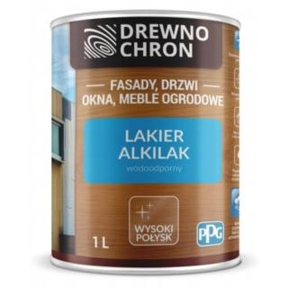 Lakier Do Drewna Alkilak Połysk 1L Drewnochron