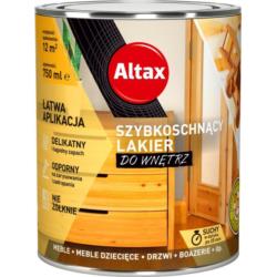 Lakier Szybkoschnący Bezbarwny Połysk 0,25L Altax