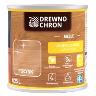 Lakier Do Drewna Do Mebli Połysk 0,25L Drewnochron