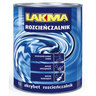 Rozpuszczalnik Akrybet 1L Lakma