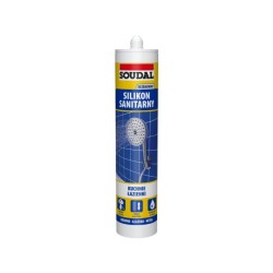 Silikon sanitarny bezbarwny 280ml Soudal