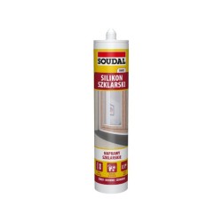 Silikon szklarski Soudal 280ml biały