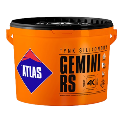 ATLAS TYNK SILIKONOWY GEMINI RS N15 SAH   25KG BAZA SZARA