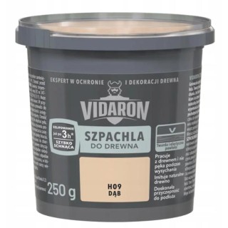 Szpachla do Drewna Dąb 0,25L Vidaron