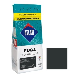 Fuga ceramiczna 204 czarny 2kg Atlas