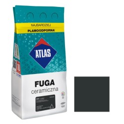 Fuga ceramiczna 204 czarny 5kg Atlas