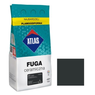 Fuga ceramiczna 204 czarny 5kg Atlas