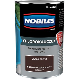 EM.CHLOR.BRĄZ CZEKOLADOWY 1L   NOBILES RAL8017