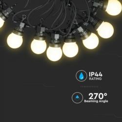 Girlanda Ogrodowa V-TAC IP44 10W 20xE27 10M