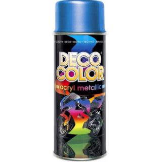 Lakier w Sprayu Deco Color Acryl Metallic Niebieski 0,4L