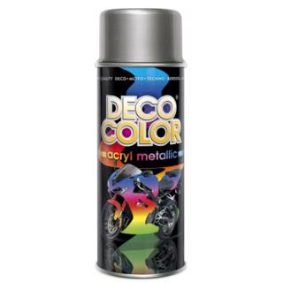 Lakier w Sprayu Deco Color Acryl Metallic Srebrny 0,4L