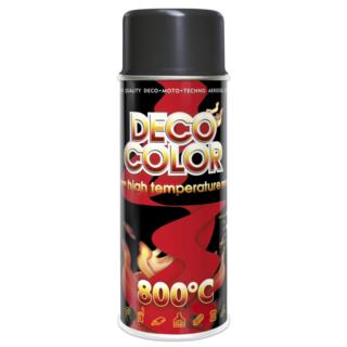 Lakier Żaroodporny Deco Color High Temperature Antracytowy 0,4L