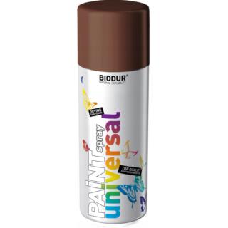 Emalia Biodur Paint Spray Universal Brązowy Orzechowy 0,4L