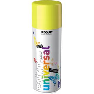 Emalia Biodur Paint Spray Universal Siarkowy Żółty 0,4L