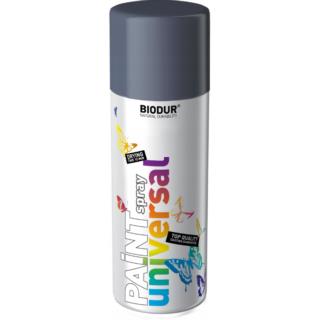 Emalia Biodur Paint Spray Universal Grafitowy Szary 0,4L