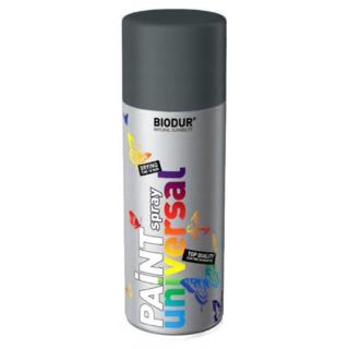 Emalia Biodur Paint Spray Universal Antracytowy Szary 0,4L