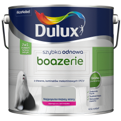 Farba Dulux Szybka Najpopularniejszy Szary 2,5L Podkład do Boazerii