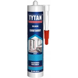 Silikon sanitarny biały 280ml Tytan