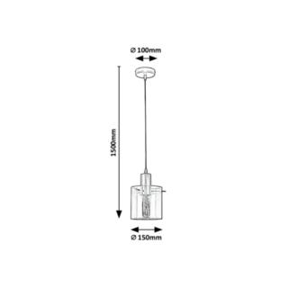 LAMPA DONATI 1X 40W  5249 CHROM