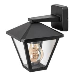 Lampa Ogrodowa Ścienna Paravento Rabalux 1xE27 40W IP44 Czarna 7147