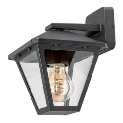 Lampa Ogrodowa Ścienna Paravento Rabalux 1xE27 40W IP44 Czarna 7147