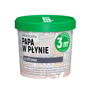 Papa w płynie grafit UV-715 1l Megaron